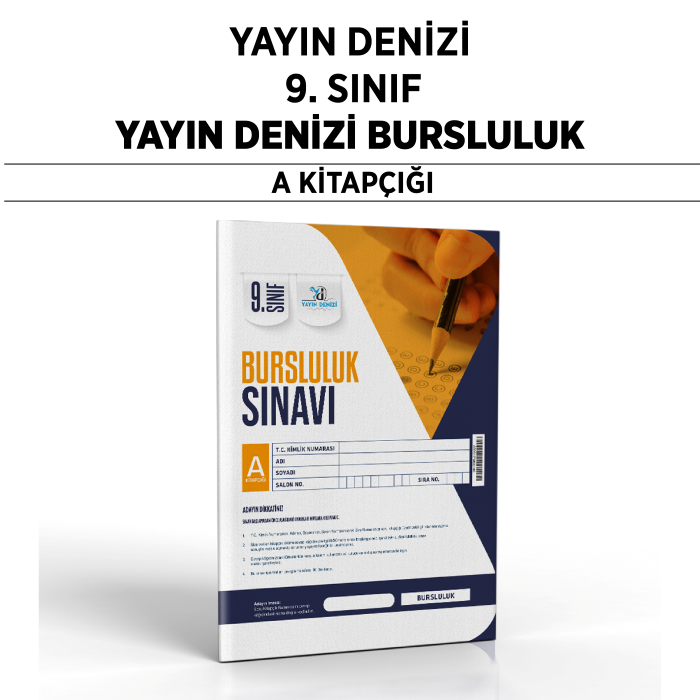 YDENİZİ 09.SINIF DENEME KLB.BURSLULUK 1-A - 25-26